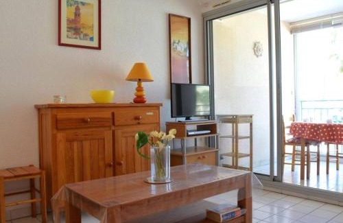 Plage d'Argeles Apartment | Studio Cabine avec Vue Port & Montagne, Proche Plage - 4 Couchages, Parking, Loggia - Argelès-sur-Mer - FR-1-225-57