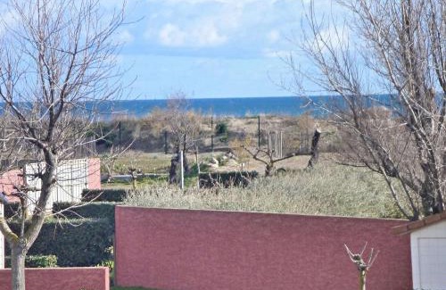 Marseillan Apartment | Studio cabine cosy avec terrasse, accès direct plage et parking privé, 2-4 pers, animaux ok - FR-1-387-139
