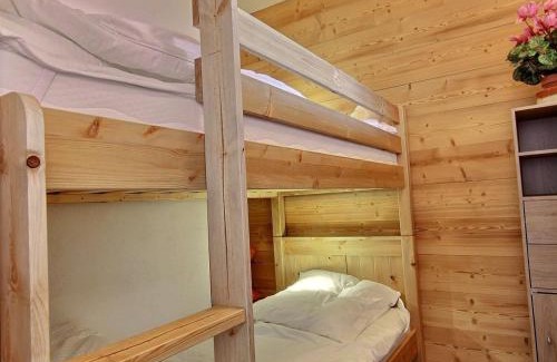 Aime Apartment | Studio cabine rénové avec balcon, vue Mont-Blanc, pour 4 pers. à Aime 2000 - FR-1-455-80