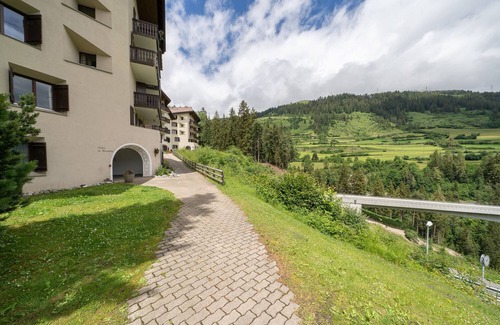 Vulpera Apartment | STUDIO CHASA LA MUSCHNA: LARGE STUDIO WITH BALCONY NEXT TO THE GOLF COURSE