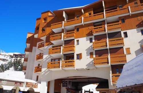 Les Bruyeres Apartment | Studio classique aux Menuires, balcon, animaux admis - FR-1-344-1038