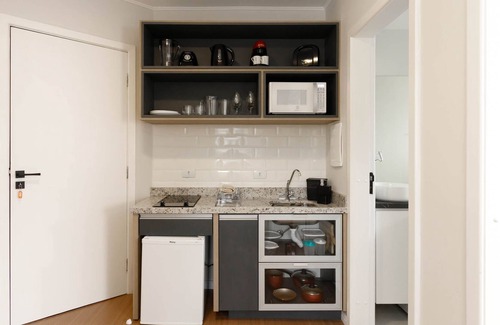 Civic Center Apartment | Studio com 2 quartos e 2 Camas casal - SBO006