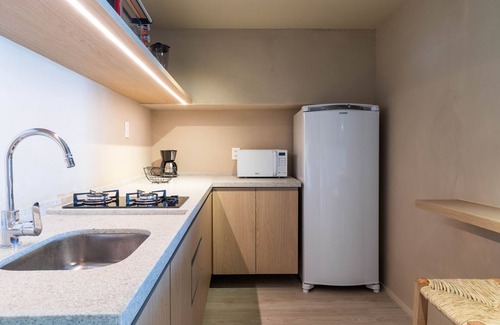 Sambaqui Apartment | Studio com vista deslumbrante do mar HS9005