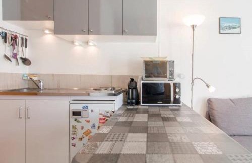 Arette Apartment | Studio cosy pour 4 avec balcon et Wi-Fi, accès direct aux pistes - FR-1-602-59