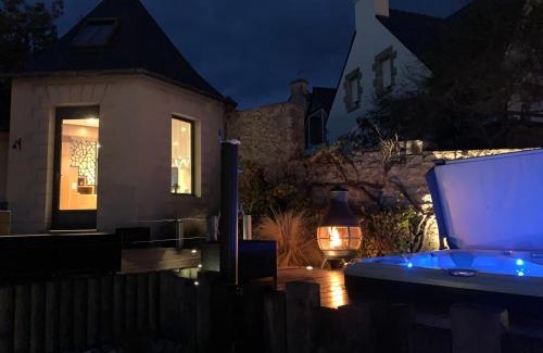 Pleneuf-Val-Andre House | Studio de Charme "Le Coquillage " Jacuzzi privatif