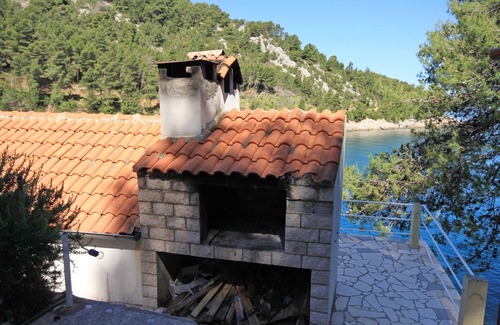Bogomolje Apartment | Studio flat near beach Cove Mala Pogorila, Hvar (AS-8952-b)