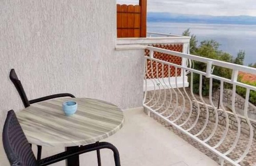Mosenice Apartment | Studio flat with terrace and sea view Mošćenice, Opatija (AS-7689-b)