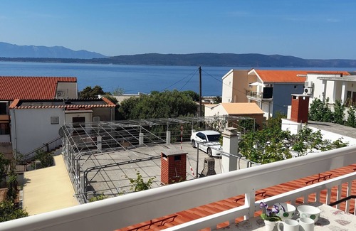 Blato Apartment | Studio flat with balcony and sea view Živogošće - Blato, Makarska (AS-21271-a)