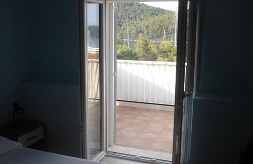 Polace Apartment | Studio flat with balcony and sea view Polače, Mljet (AS-16296-a)