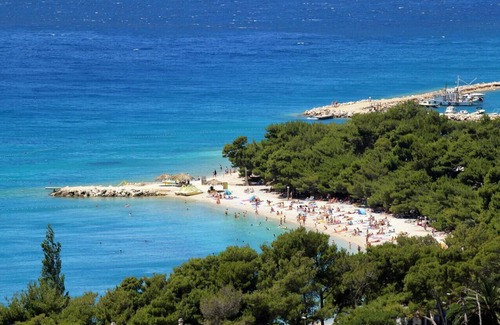 Promajna Apartment | Studio flat with balcony Promajna, Makarska (AS-20785-b)