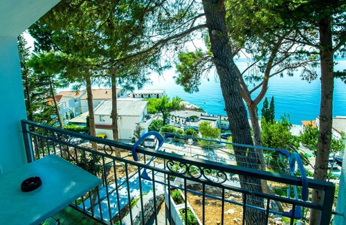 Drasnice Apartment | Studio flat with balcony and sea view Drašnice, Makarska (AS-3330-p)