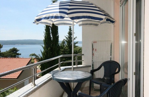 Dramalj Apartment | Studio flat with balcony and sea view Dramalj, Crikvenica (AS-5534-a)