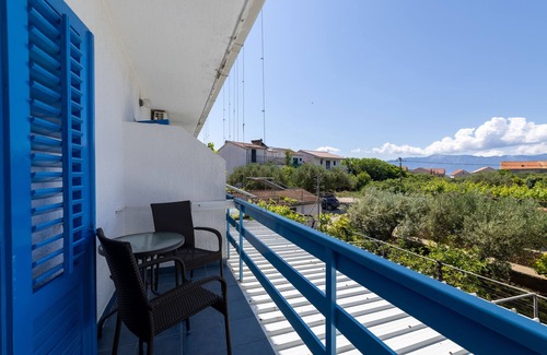 Sucuraj Apartment | Studio flat with balcony Sućuraj, Hvar (AS-6852-c)