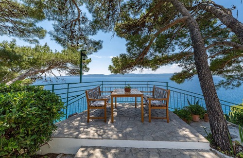 Brela Apartment | Studio flat with balcony and sea view Brela, Makarska (AS-2713-c)