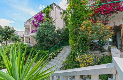 Brela Apartment | Studio flat with balcony and sea view Brela, Makarska (AS-2752-e)