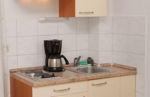 Vinjerac Apartment | Studio flat with terrace and sea view Vinjerac, Zadar (AS-3248-a)