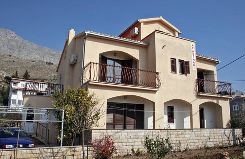 Duce Apartment | Studio flat with terrace and sea view Duće, Omiš (AS-4852-b)