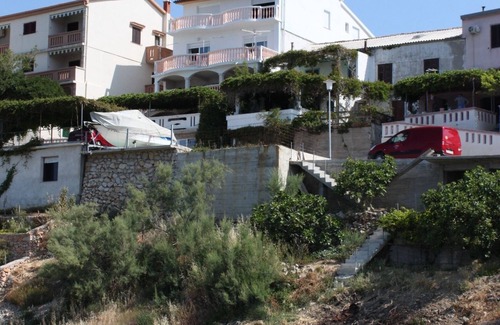 Zubovici Apartment | Studio flat with terrace and sea view Zubovići, Pag (AS-6394-b)