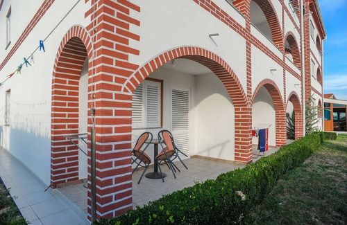 Caska Apartment | Studio flat with terrace and sea view Caska, Pag (AS-4109-b)