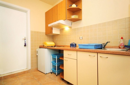 Novalja Apartment | Studio flat with terrace Novalja, Pag (AS-9334-a)