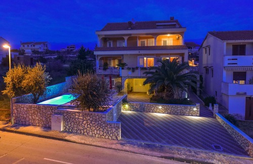 Novalja Apartment | Studio flat with terrace Novalja, Pag (AS-9334-a)