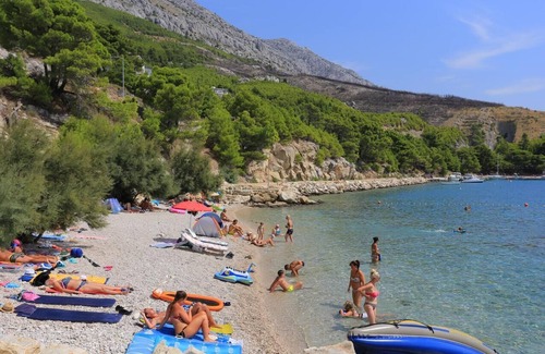 Lokva Rogoznica Apartment | Studio flat with terrace and sea view Lokva Rogoznica, Omiš (AS-13226-a)