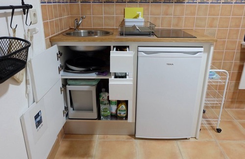 Olhao Apartment | Studio for two guests with patio/terrace, air conditioning and wifi