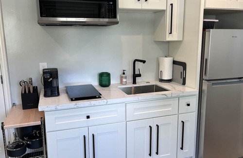 South Park Apartment | Studio Gem in hip South Park with huge deck and outdoor dining