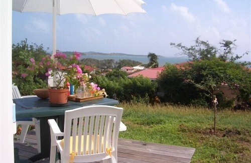 Le Francois Cottage | Studio ground tropical garden overlooking the Ilets