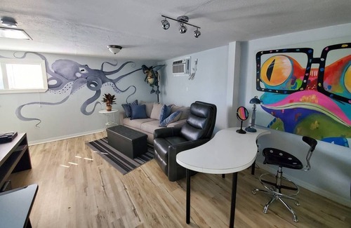 Gulfport Apartment | STUDIO- Gulfport Art District - Steps to the beach!