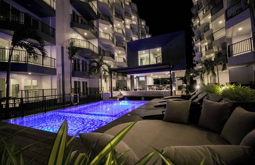 Kram Condo | Studio High floor, AC, Well equiped Kichen, beautiful balcony view