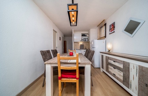 Barcelonnette Apartment | Studio in Allos with Stunning Mountain Views