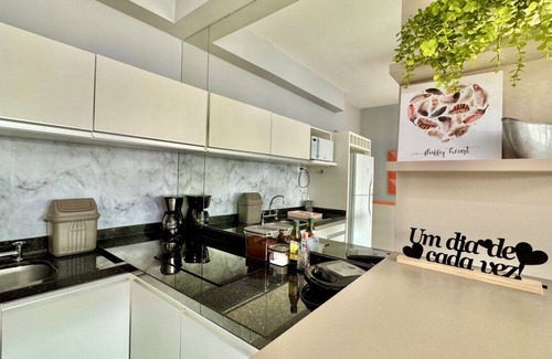 Matriz Apartment | Studio in front of Shopping Curitiba, with garage