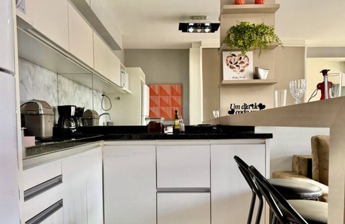 Matriz Apartment | Studio in front of Shopping Curitiba, with garage