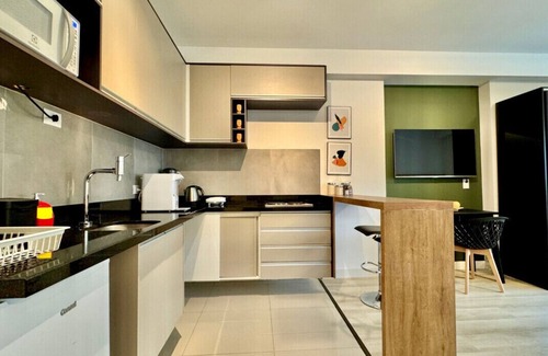 Matriz Apartment | Studio in lifespace Curitiba batel, with garage