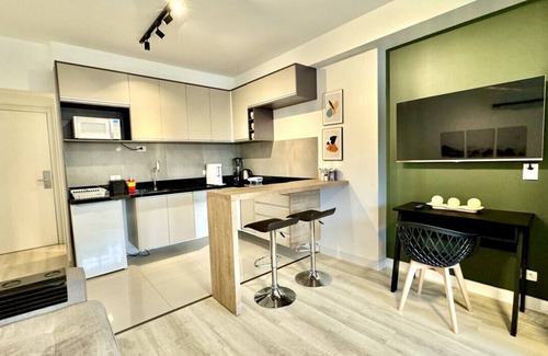 Matriz Apartment | Studio in lifespace Curitiba batel, with garage