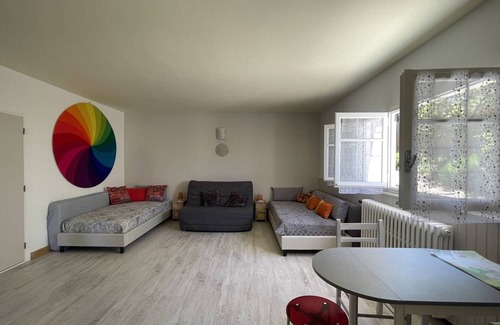 Vernet-les-Bains Apartment | Studio in residential area with garden