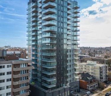 Connaught Apartment | Studio Just Steps from Stampede Park, Luxury Living