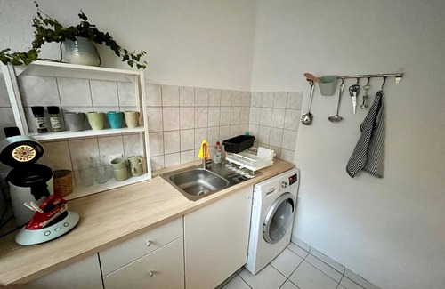 List Apartment | Studio 'Kleine Oase Am Mittellandkanal' with Private Terrace and Wi-Fi