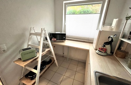 List Apartment | Studio 'Kleine Oase Am Mittellandkanal' with Private Terrace and Wi-Fi