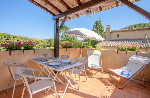 Ramatuelle Apartment | Studio "Le Val de Pons Ramatuelle", with private terrace & Wi-Fi
