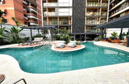 Leblon Apartment | Studio Leblon - Vista Cristo, novo, piscina e gym