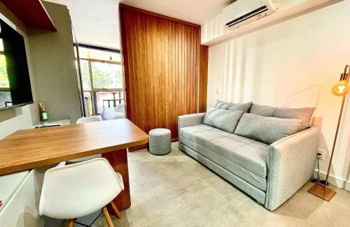 Leblon Apartment | Studio Leblon - Vista Cristo, novo, piscina e gym