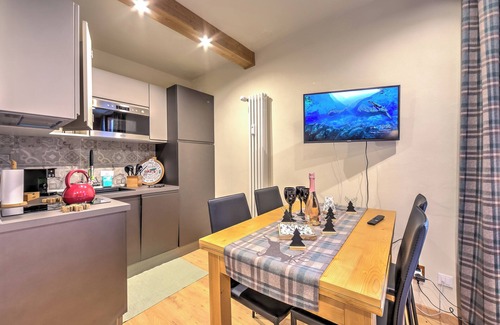 Pragelato Apartment | Studio Les Caribous Mountain Retreat