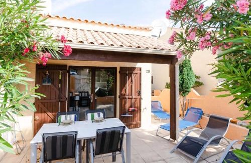 Foulquines Villa | Studio mezzanine avec terrasse, piscine & parking à proximité de la plage - Narbonne - FR-1-409-241