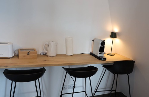 Ludwigsvorstadt Apartment | Studio mit Küche 12