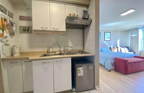 Vina del Mar Apartment | Studio Playa Miramar - Office Pool Parking Wifi