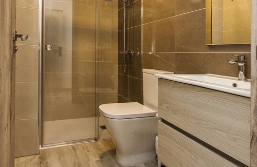 Muxia Apartment | Studio view square cabo da vila downtown Muxia