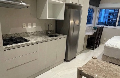 Lapa Apartment | Studio with A/C and Pool in Lapa SP