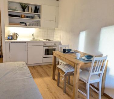 Aeschi bei Spiez Apartment | Studio with balcony, Niesen view & free parking near Interlaken, Thunersee & Blausee